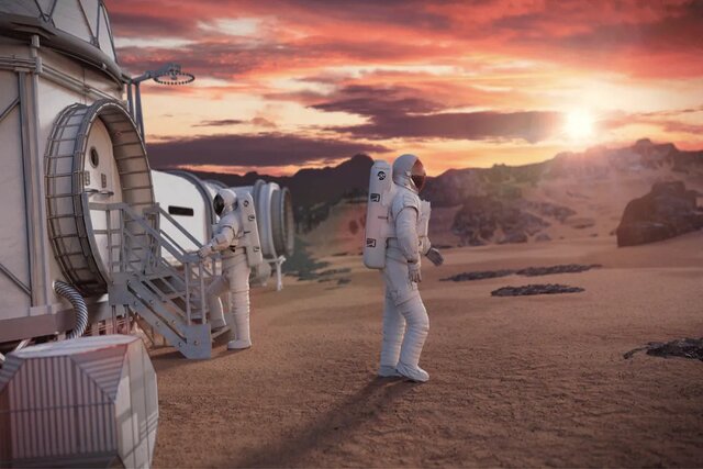 ساخت وعده‌های غذا در مریخ از چیزی باورنکردنی