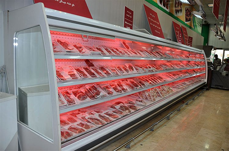عرضه گوشت قرمز منجمد در این فروشگاه‌ها