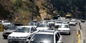 ترافیک سنگین در آزادراه‌ تهران-شمال و هراز