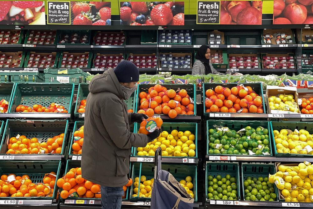 رئیس بانک انگلستان درباره افزایش قیمت مواد غذایی هشدار داد