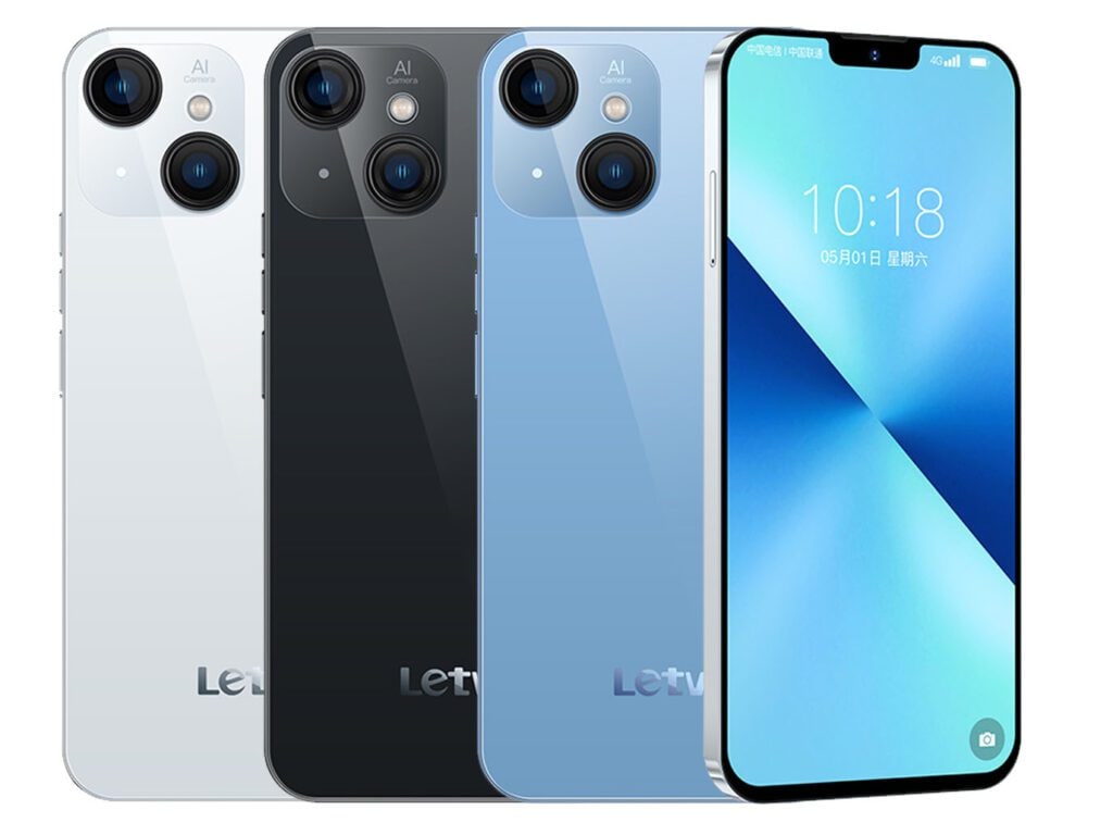 گوشی LeTV Y۱ Pro معرفی شد؛ طراحی یکسان با آیفون ۱۳، اما تنها ۷۵ دلار