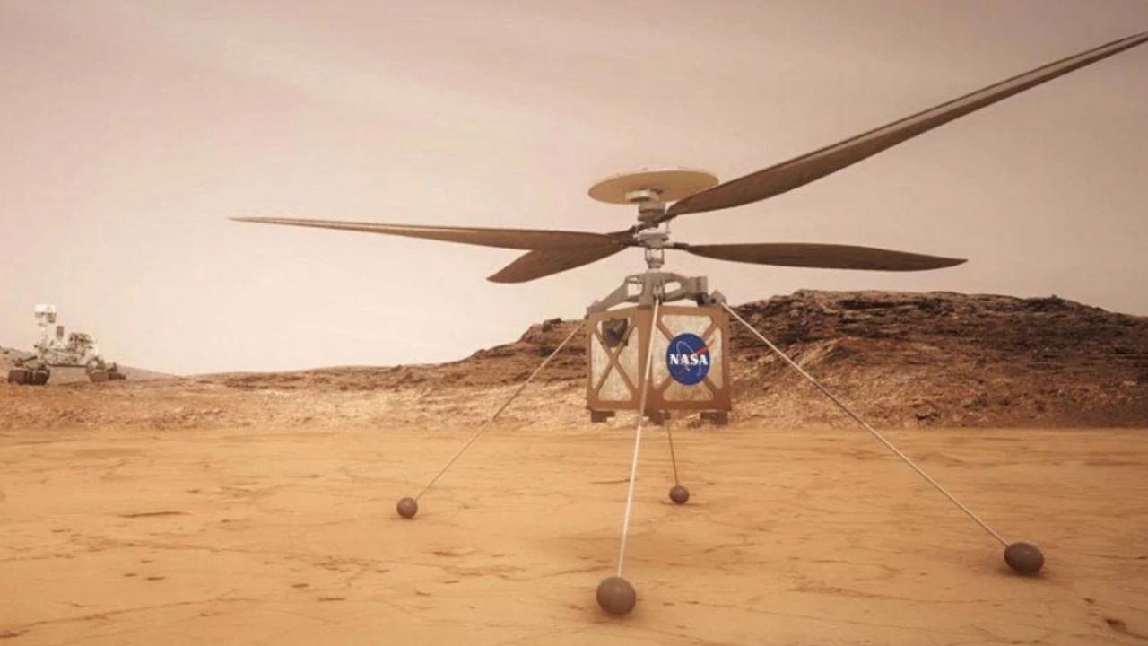 برنامه ناسا برای نجات هلیکوپتر نبوغ از سرما