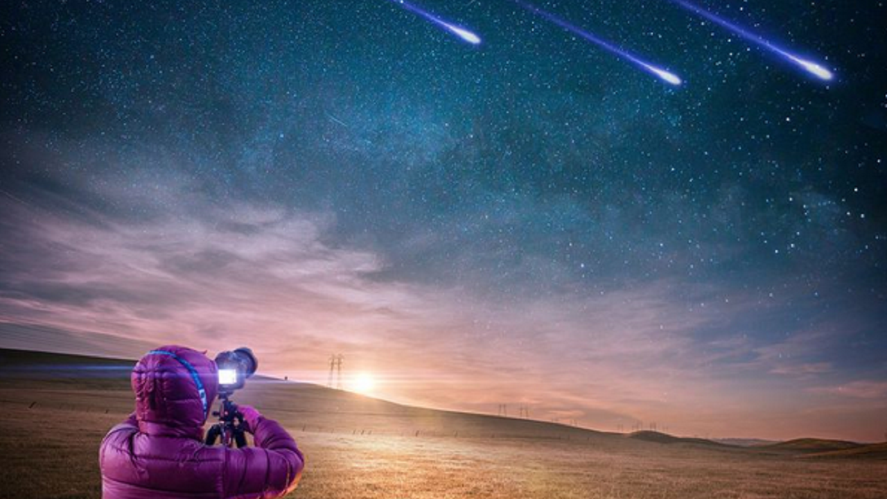 طوفان شهاب سنگی با هزار ستاره آسمان آمریکای شمالی را روشن می‌کند