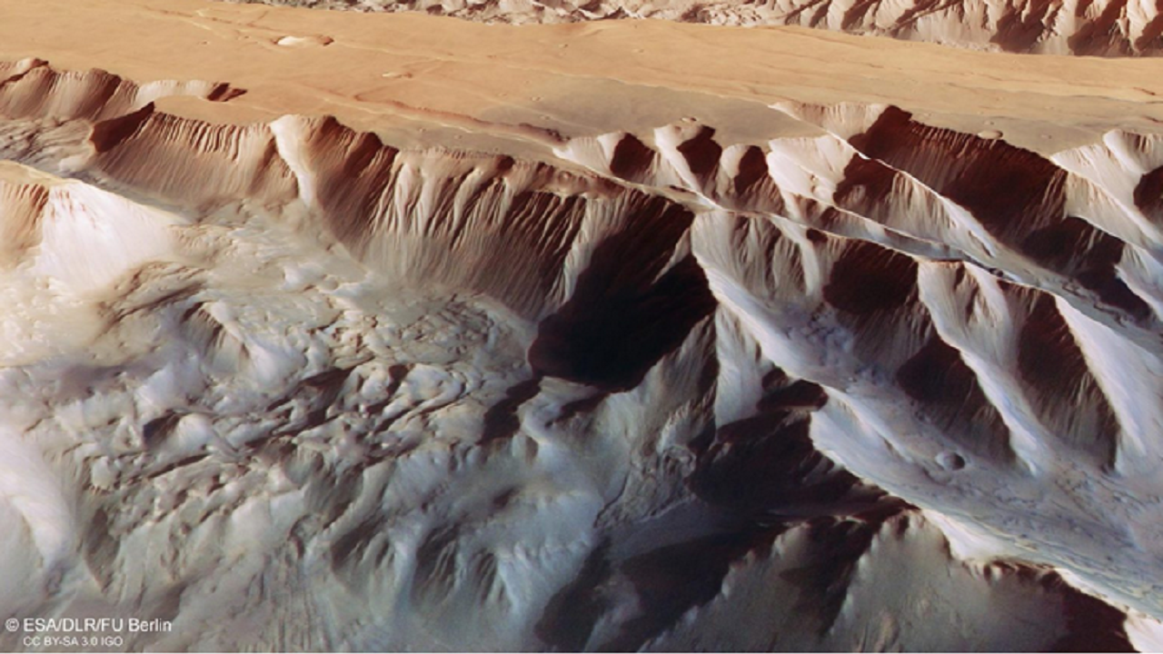 مدارگرد مارس اکسپرس تصاویر جدیدی از مریخ منتشر کرد