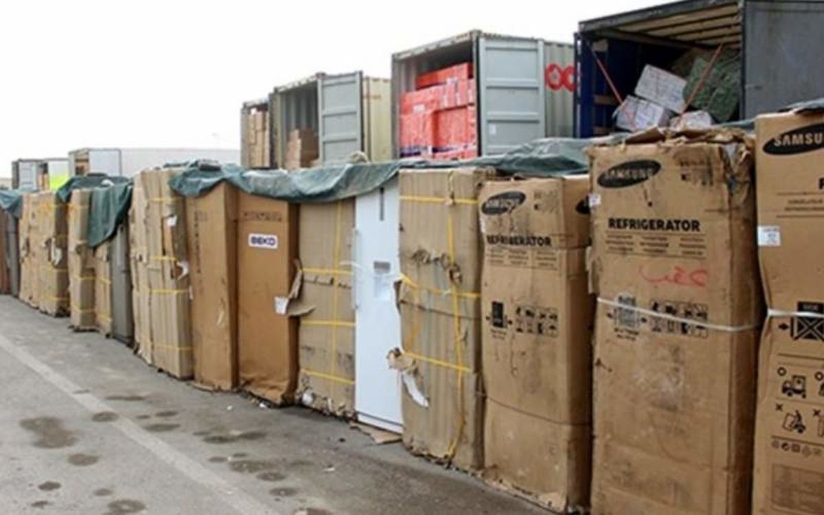 جمع‌آوری ۹ کامیون لوازم خانگی بازسازی شده از بازار