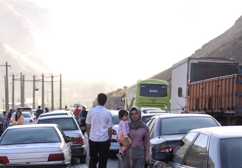 وضعیت راه‌های کشور؛ ترافیک سنگین در محور فیروزکوه