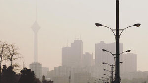 افزایش آلاینده‌ها و کاهش کیفیت هوای تهران