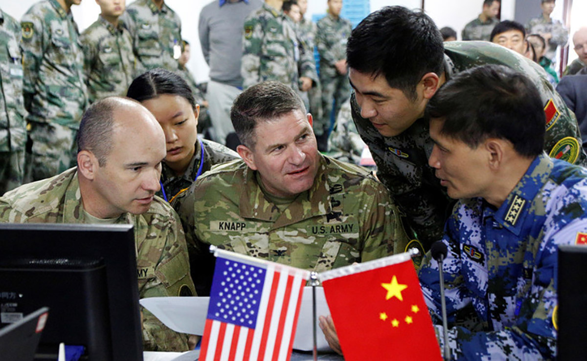 کری‌خوانی آمریکا برای ارتش چین