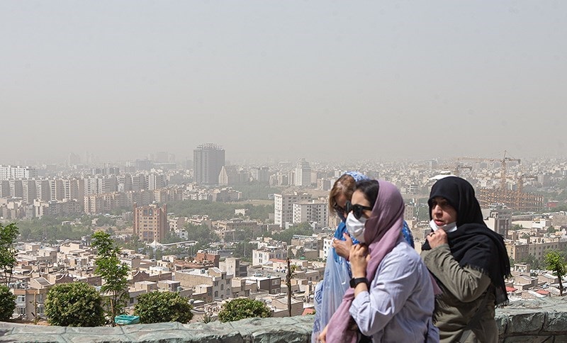 وضعیت هوای تهران ۱۴۰۱/۰۹/۳۰؛ تداوم تنفس