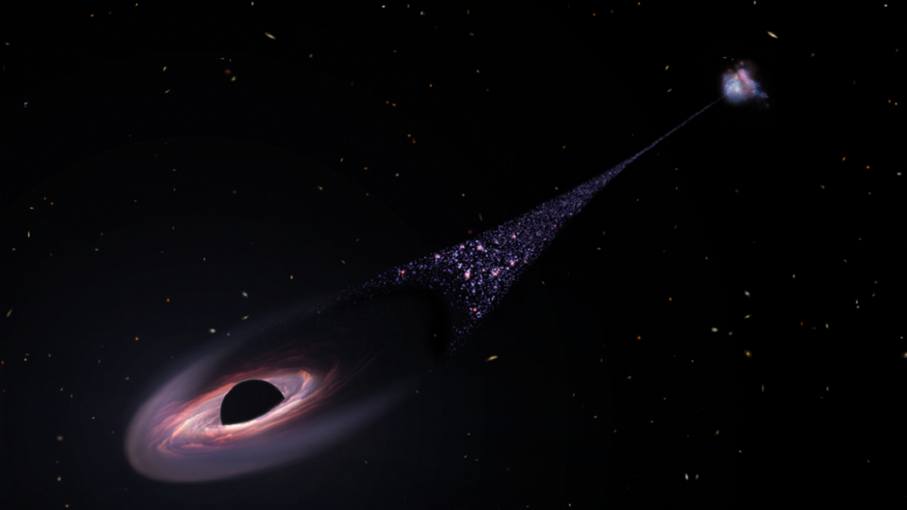 کشف سیاهچاله‌ای که ستاره تولید می‌کند