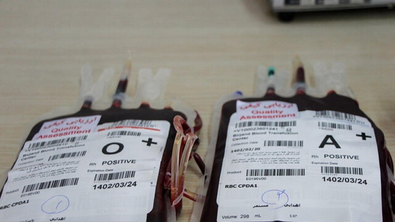 اهدای ۱۳۰۰ واحد خون در برابر مصرف روزانه ۱۵۰۰ واحد در تهران/ کمبود گروه خونی منفی