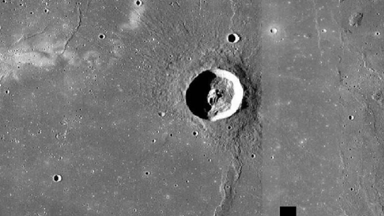 کشف سنگ‌های مغناطیسی در یکی از دهانه‌های ماه