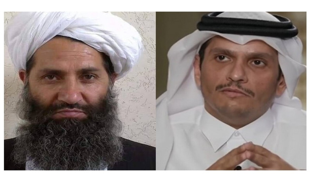 مذاکره محرمانه نخست وزیر قطر با رئیس طالبان