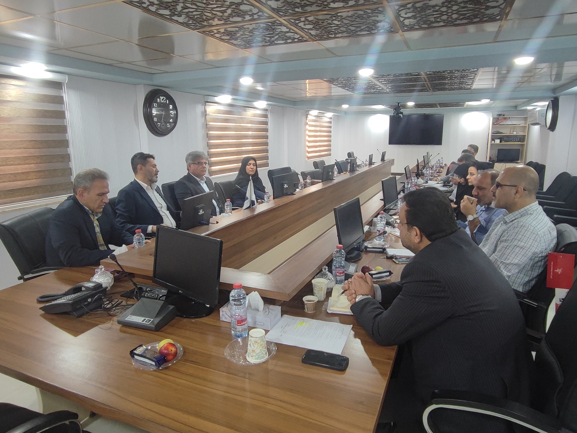 برگزاری جلسه مشترك مدیران بیمه دانا با صنعت آب و برق استان بوشهر