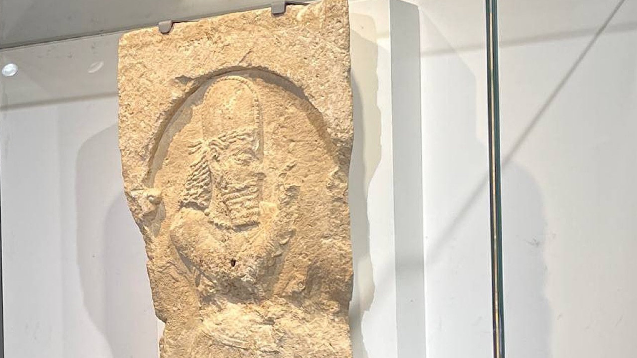 نقش برجسته ساسانی در موزه ملی ایران رونمایی شد