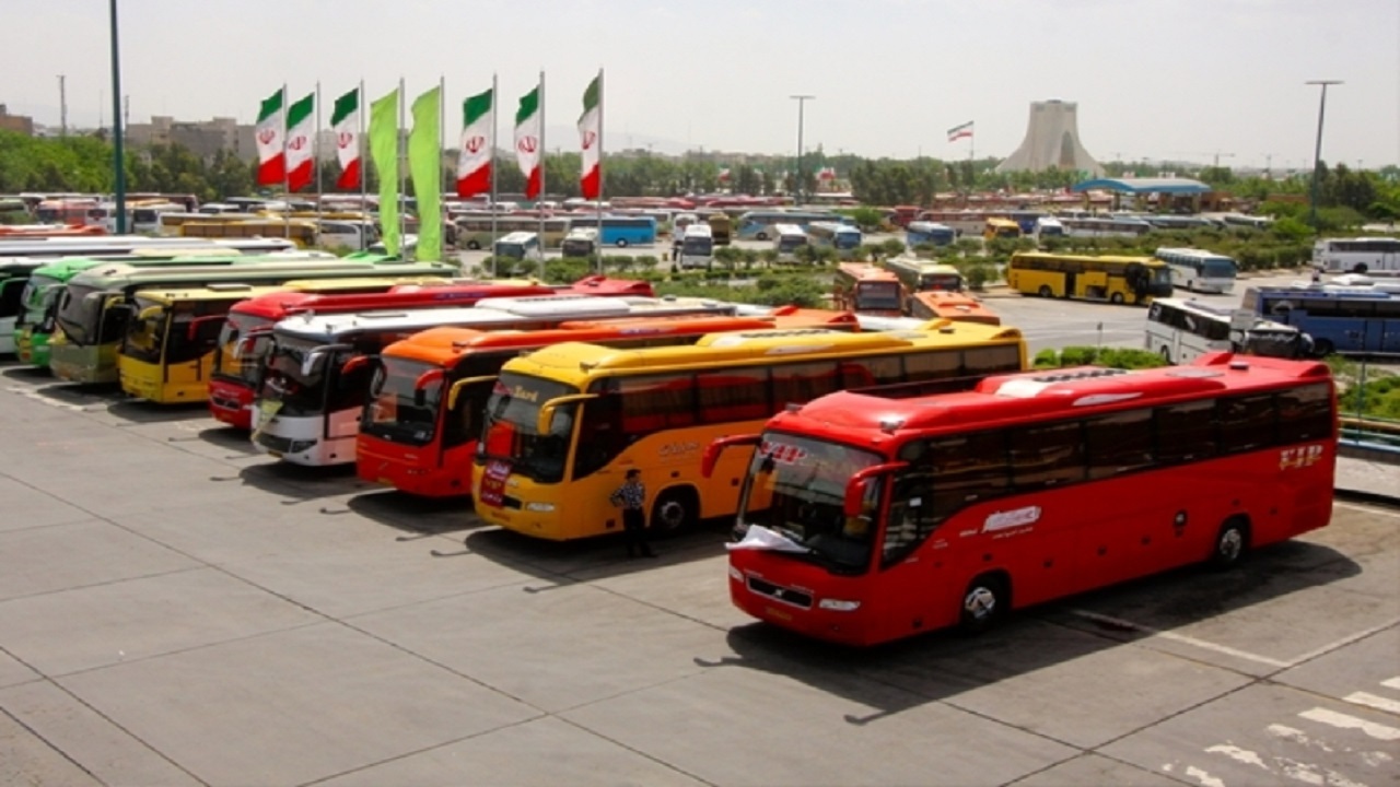 اعلام  نرخ بلیت اتوبوس مسیر تهران-مهران برای سفر‌های اربعین