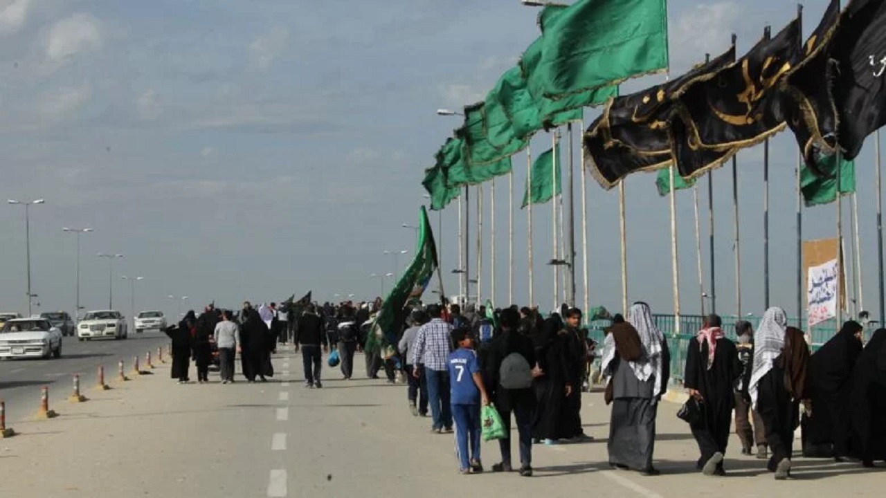 واکنش وزارت کشور عراق به پایین کشیدن پرچم ایران در پیاده‌روی اربعین