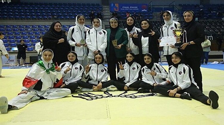 تیم تکواندو دختران نوجوان ایران قهرمان آسیا شد