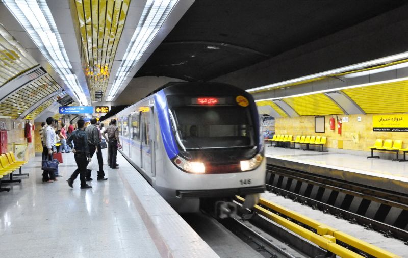 تعطیلی ایستگاه مترو شاهد - باقرشهر و خط فرودگاه امام خمینی (ره) در روز ۳۱ شهریور