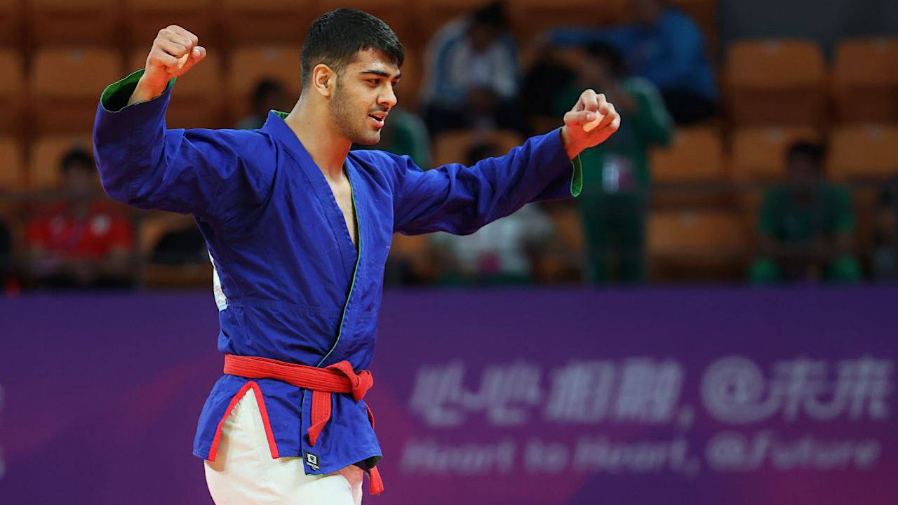 بازی‌های آسیایی هانگژو؛صادق آذرنگ چهارمین طلای کاروان ایران را دشت کرد