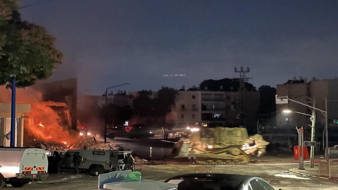 شهرک‌های صهیونیست‌نشین اطراف غزه زیر آتش موشک‌های مقاومت