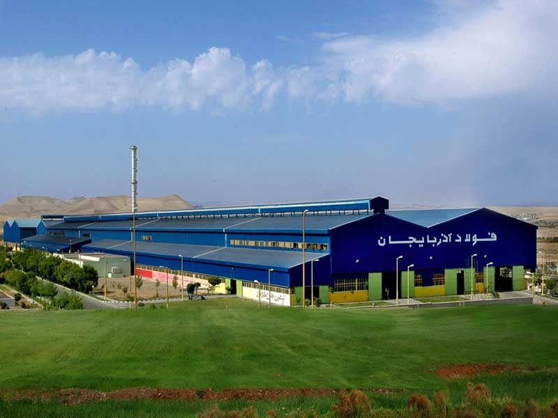 افزایش 36 درصدی تولید فولاد آذربایجان