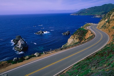 بزرگراه شماره یک -کالیفرنیا ، امریکا