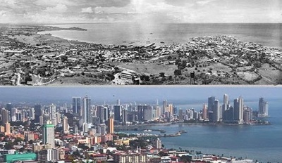 پاناماسیتی سال های دهه ۱۹۳۰ و اکنون