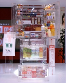 یخچال شیشه‌ای
طرح منحصر بفردی از ژاپن که باعث می‌شود داخل یخچال را ببینید