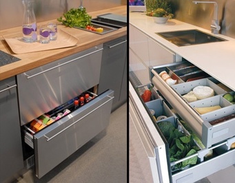 یخچال کشویی
مدل‌های نورکول به شما اجازه می‌دهد برای غذاهای خود را درون کشو مرتب و سرد کنید