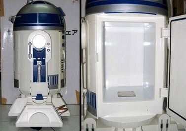 یخچال R2-D2
طرح خلاقانه‌ای که برای مسابقات جنگ‌های ستاره‌ای ژاپن ساخته شده است