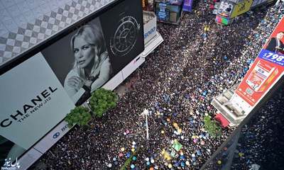 ادامه اعتراضات مردمی در هنگ‌کنگ